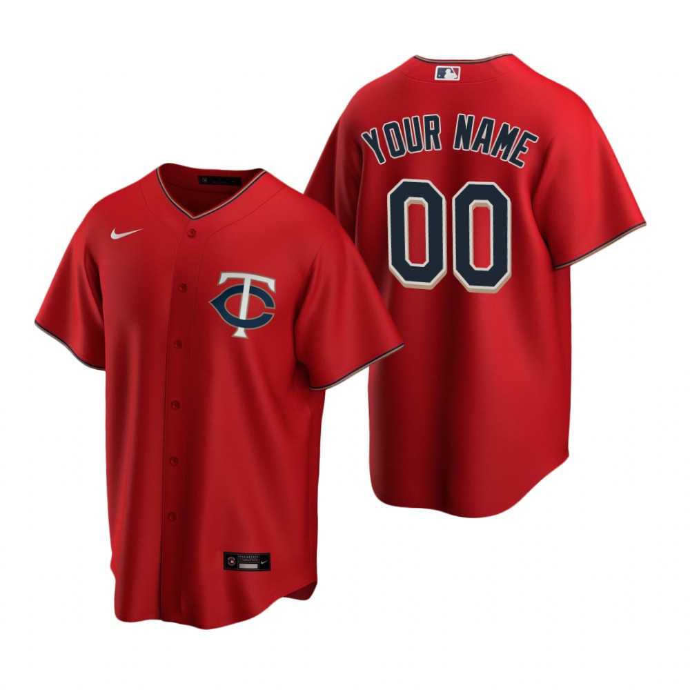 Minnesota Twins Customized Nike Red Stitched MLB Cool Base Jersey,We sell and wholesale Minnesota Twins Customized Nike Red Stitched MLB Cool Base Jersey on line form chian!